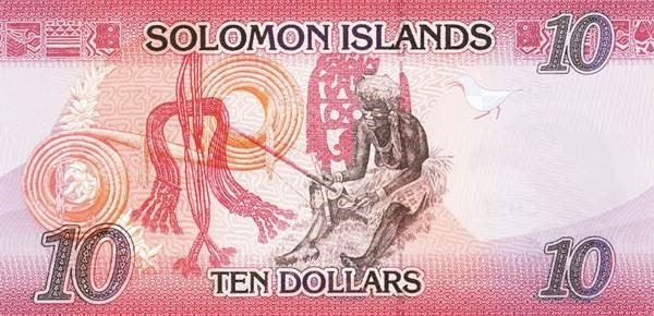 P33 Solomon Islands 10 Dollars Year 2018